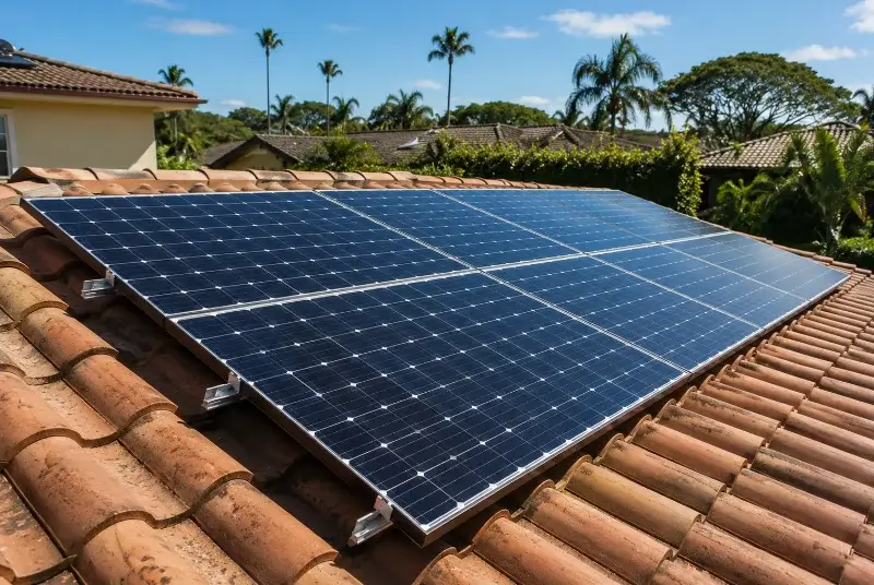 Installation de panneaux solaires à Saint-Amand-les-Eaux